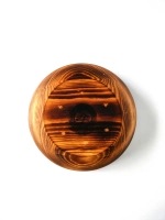 Деревянная сервировочная тарелка из кедра