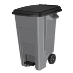Бак для мусора Freestyle с крышкой на колесах 130 л