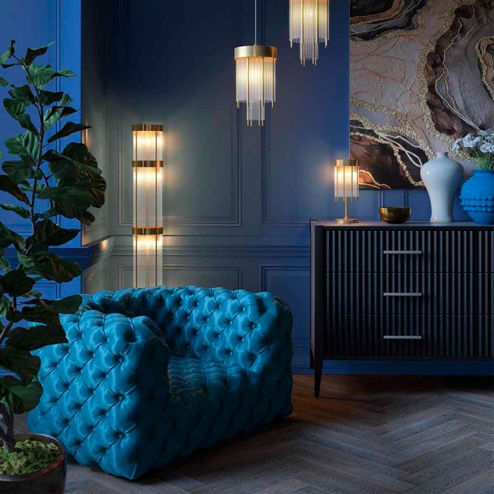 Настольная лампа Odeon Light Hall York 4788/2T