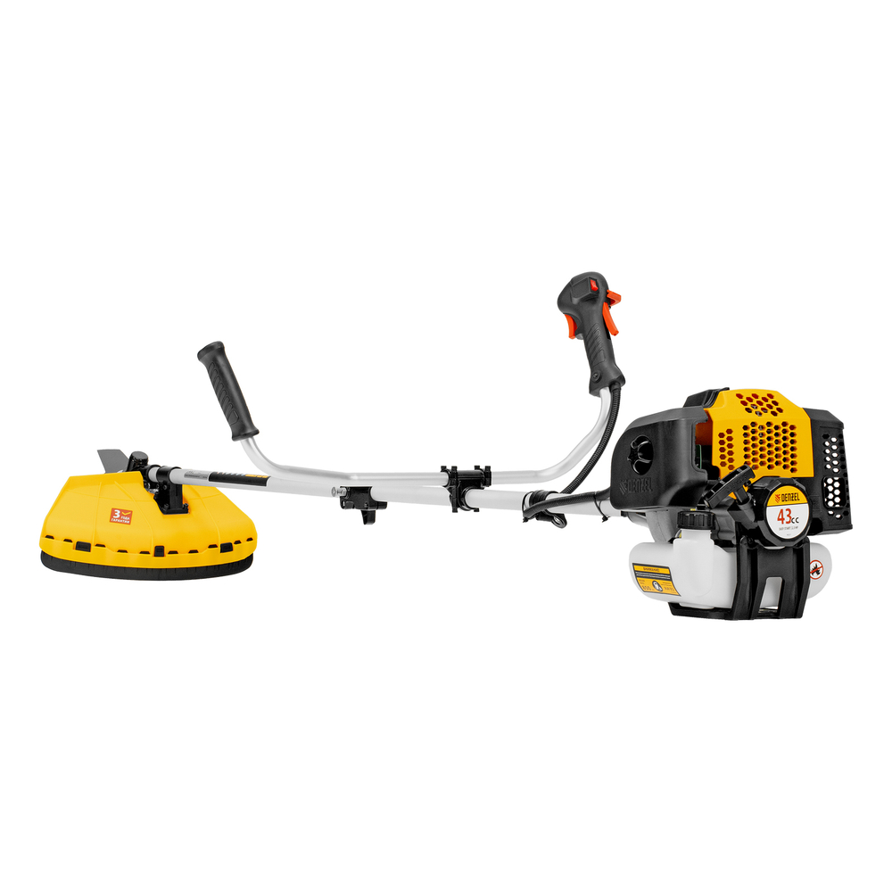 Триммер бензиновый DGT 430S, 43 см3, 2.5 л. с, разъемная штанга, состоит из 2 частей Denzel