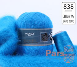 Пряжа Mink Wool (пух норки с синей этикеткой), 50г, 350м, 90%пух норки,10%полиамид (цена за 1 шт)