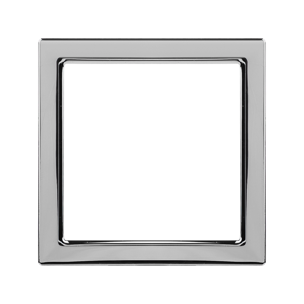 Декоративная вставка для рамок из натуральных материалов Avanti хром, 1 пост (2 мод.)