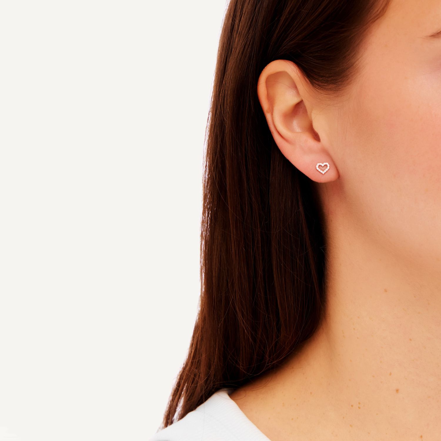 Серьги Glowing Heart Earrings