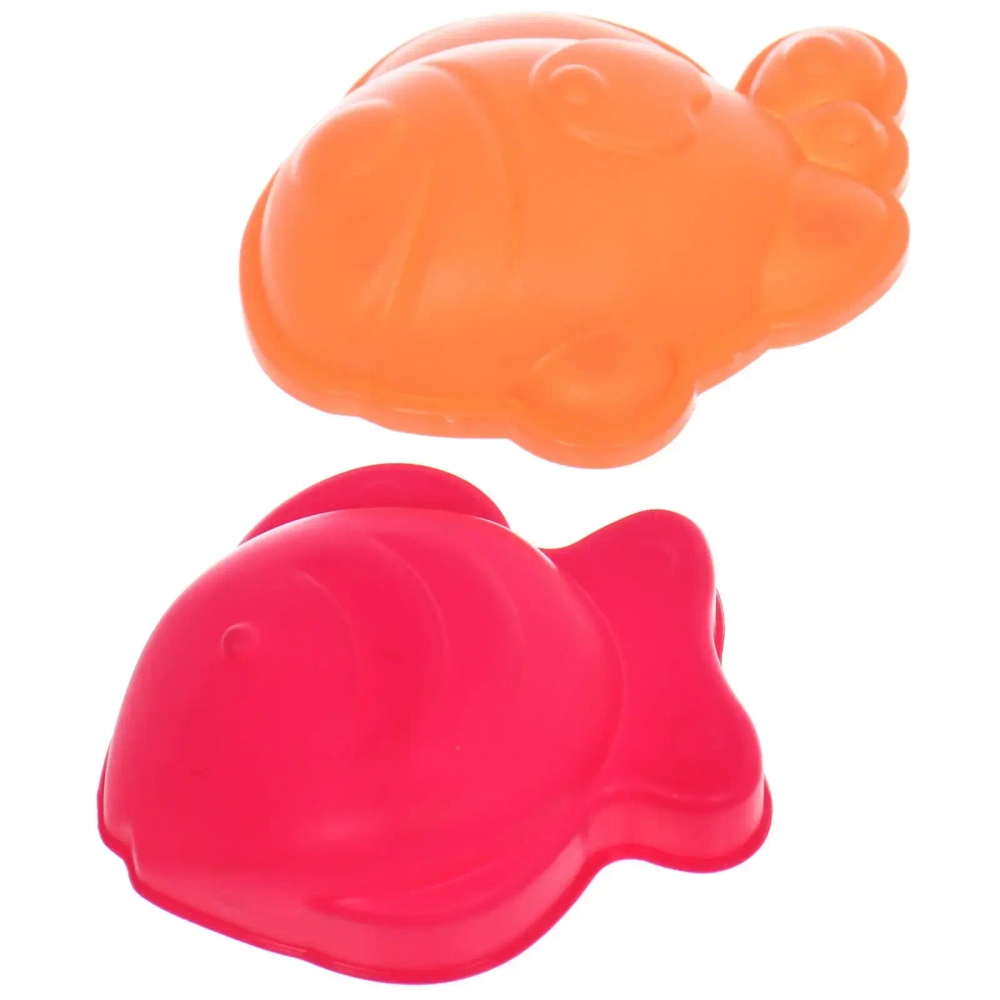 Набор для игры в песочнице «Тачка», 32*14 см, 5 предметов, микс