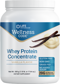 Wellness Code® Whey Protein Concentrate Life Extension