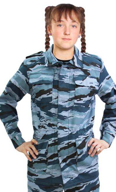 Костюм детский военно-полевой Серый Камыш