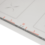 Индукционная варочная панель с объединением зон Bridge Induction MAUNFELD CVI594SB2WHA Inverter