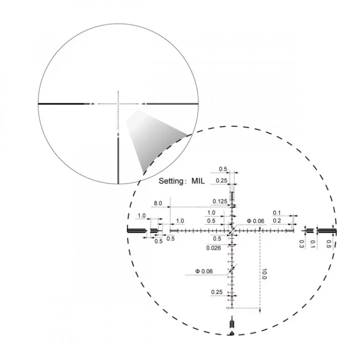 Прицел Vector Optics ORION PRO MAX 6-24x50 HD FFP MIL (SCFF-61)
