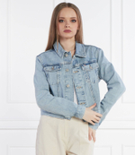 Джинсовая куртка Tommy Jeans - голубой(DW0DW17661)