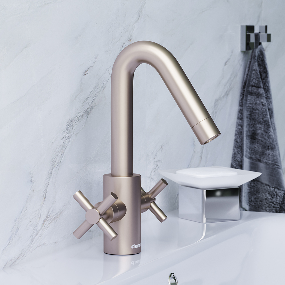 280210000_xxx Neo Classic Nickel, смеситель для умывальника