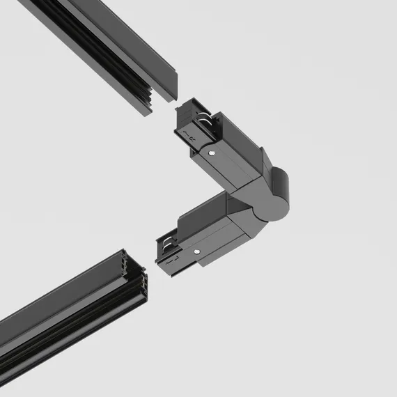 Коннектор поворотный шарнирный Trinity черный Technical tra005cs-31b