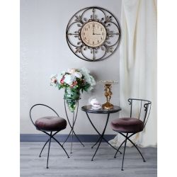 Часы настенные London Time большие Амбер