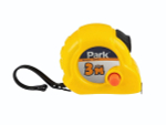 Рулетка 3*16мм с фиксатором пластиковый корпус Park