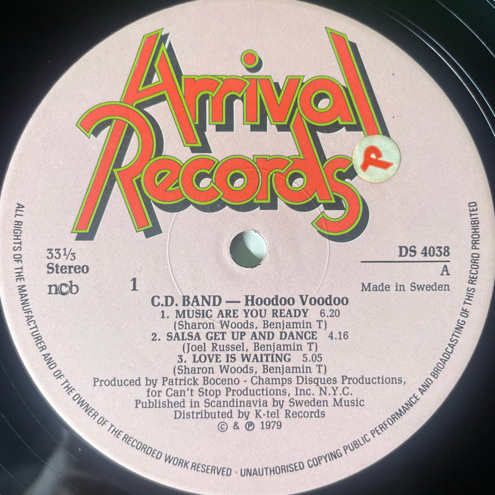C.D. Band ‎– HooDoo VooDoo (Швеция 1979г.)