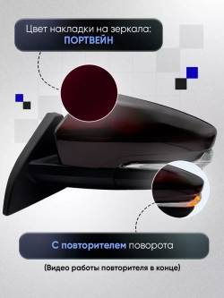 Зеркала ваз 2108-2109 2113-2115 Механика Без обогрева