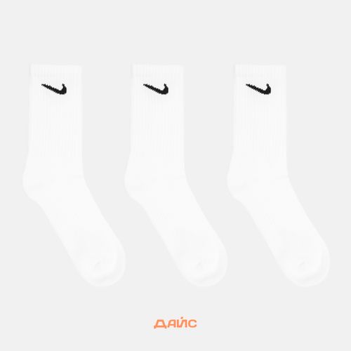 Носки Nike Everyday Lightweight Crew 3 Pairs артикул:SX7676-100 - купить в магазине Дайс