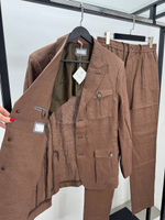 Льняной костюм Brunello Cucinelli