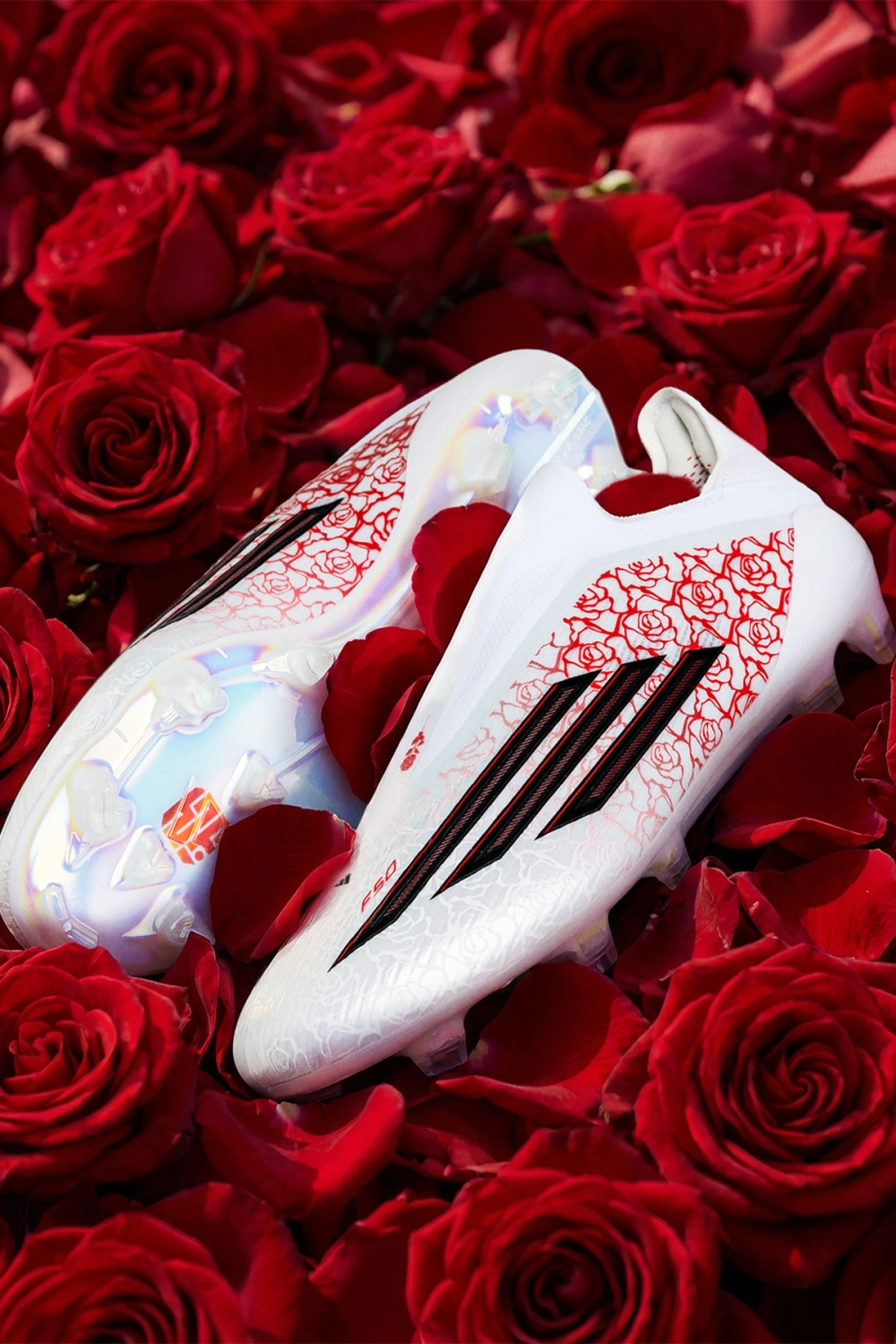 Бутсы adidas F50 Elite Lamine Yamal LL FG - белый