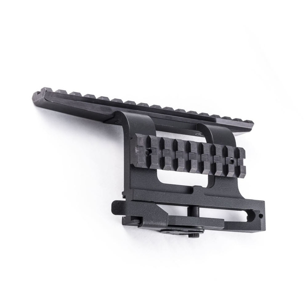 Кронштейн 076 высокий на Тигр (с планкой пикатинни)