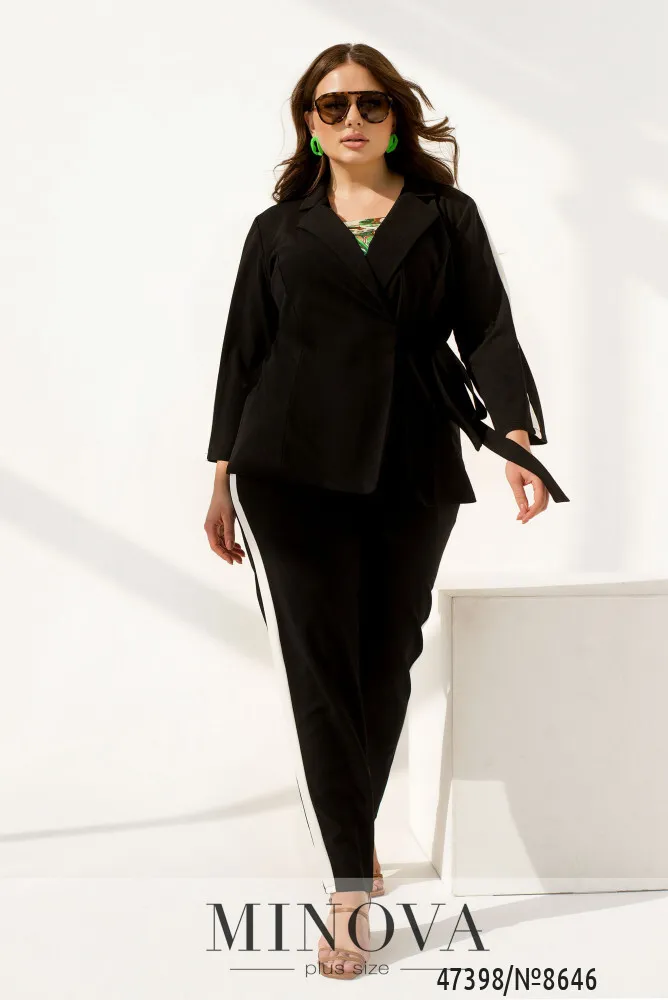 Костюм 8646-чёрный Minova