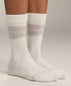 OYSHO Набор из двух пар классических жаккардовых носков, песочный меланж