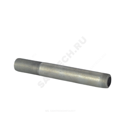 Сгон сталь удлиненный оц Ду 15 L=500мм б/комплекта ГОСТ 8965-75 АС