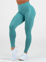 Леггинсы RYDERWEAR Staples Scrunch Teal