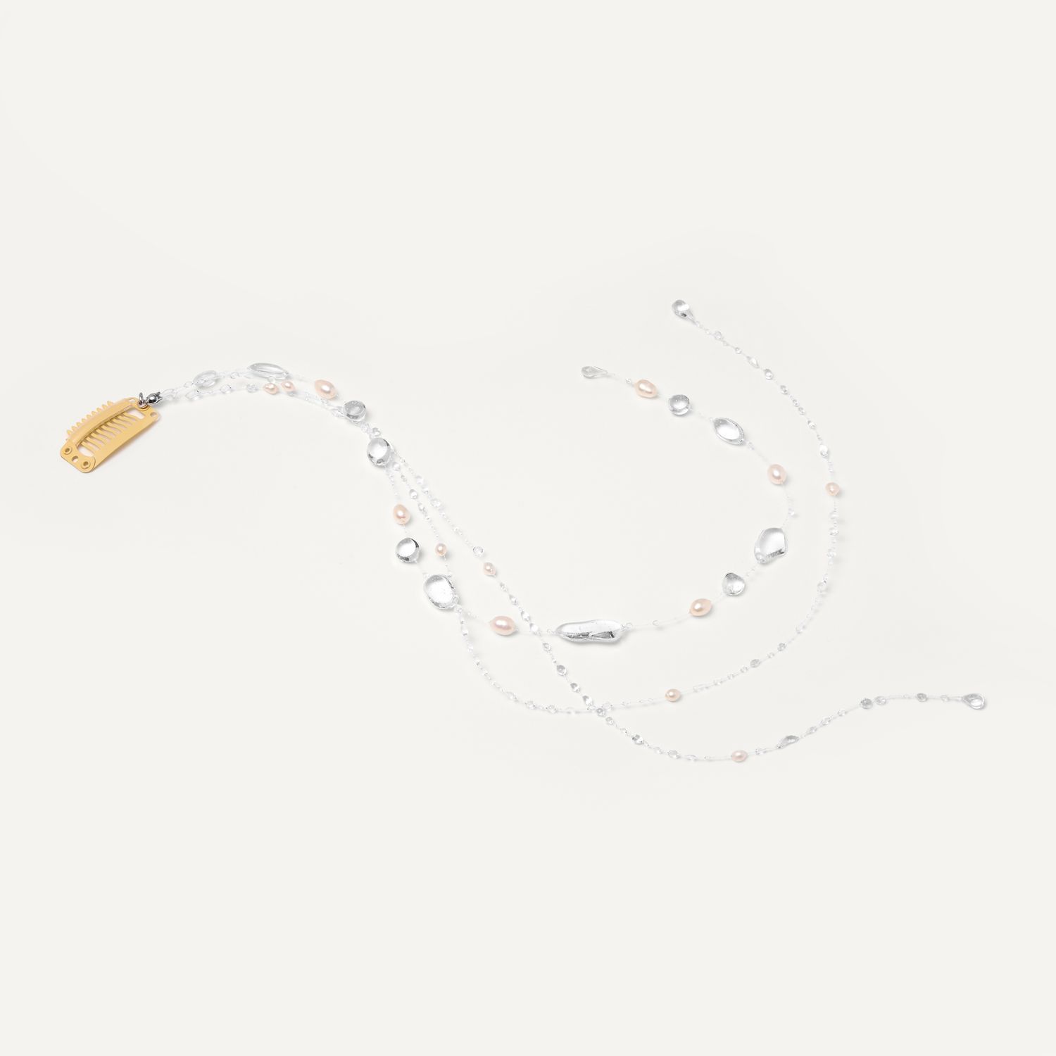 Заколка Drops And Pearls Barrette