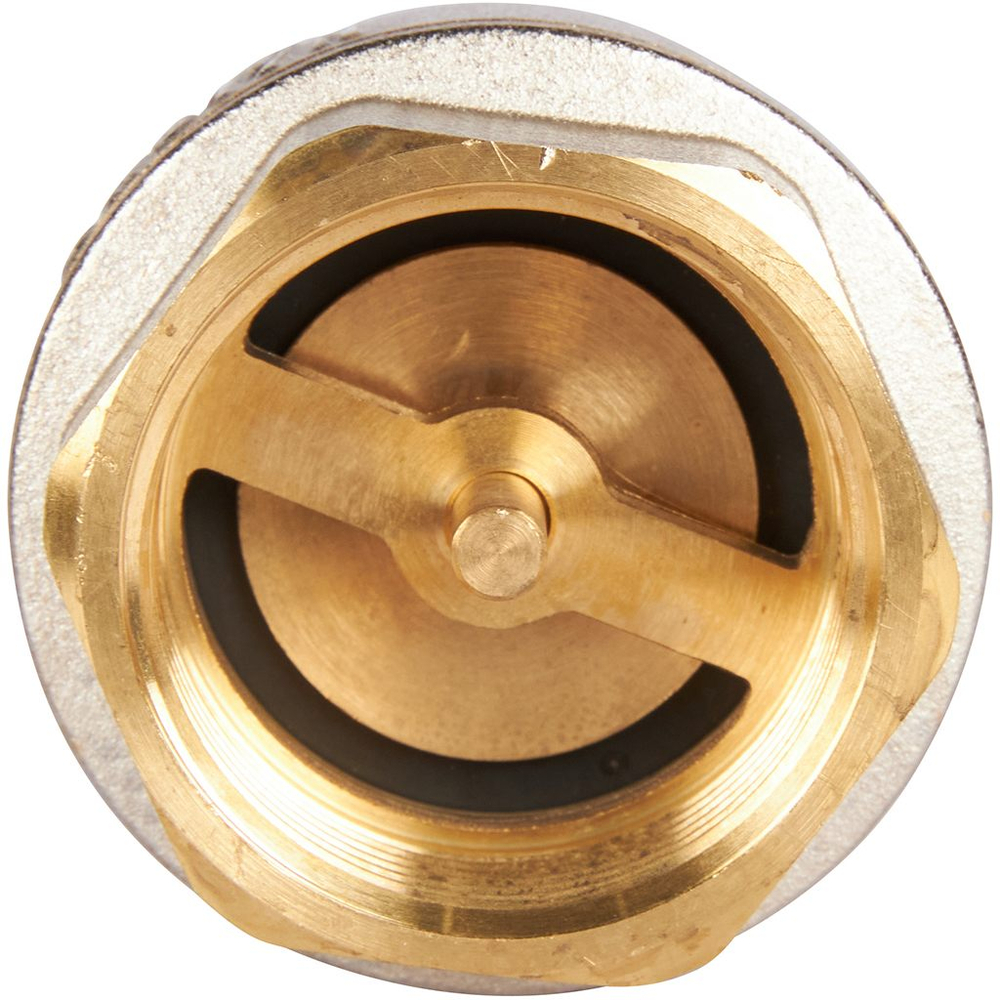 Клапан обратный ROMMER RVC-0001 - 1"1/4 (ВР/ВР, PN25, Tmax 120°C, с металлическим седлом)