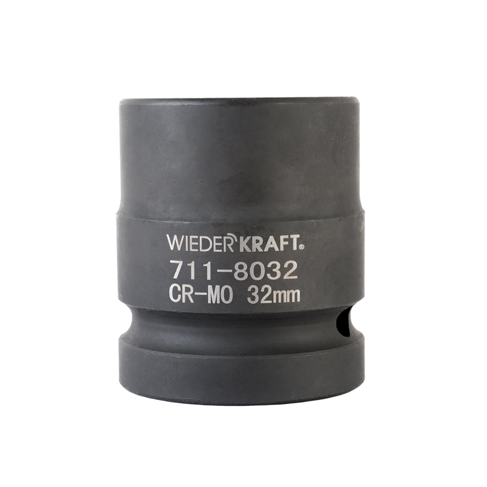 WDK-711-8032 Головка торцева ударная 1", 6 граней, 32 мм