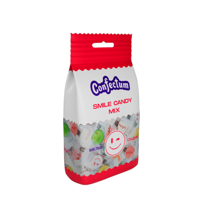 Карамель леденцовая "Confectum Smile Candy МИКС", 60 гр х 12шт