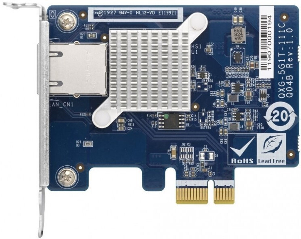 Сетевая карта  QNAP QXG-5G1T-111C