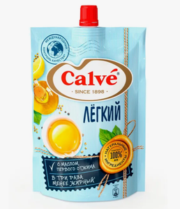 МАЙОНЕЗ CALVE ЛЕГКИЙ 20% 230ГР