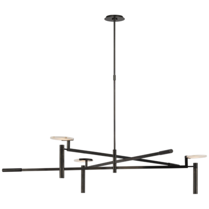 Люстра Visual Comfort Melange Grande Floating Disc Chandelier