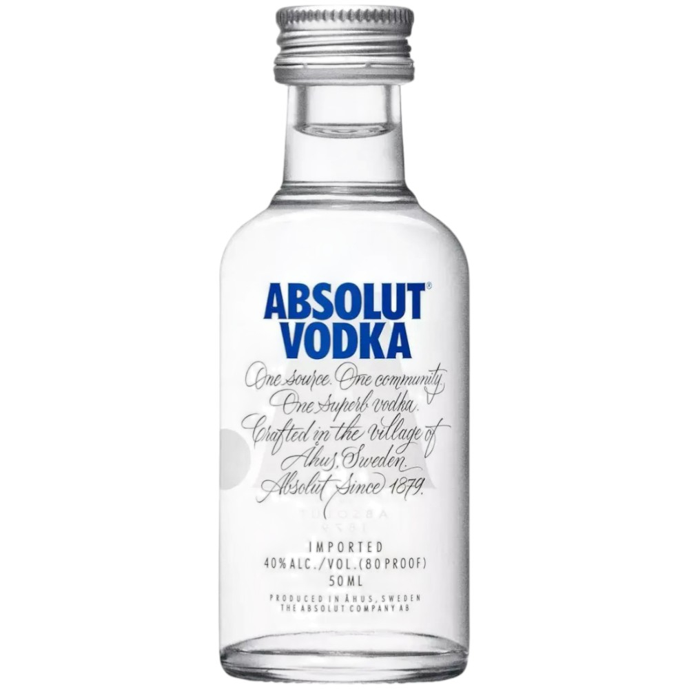 Водка Absolut Blue 0,05 л.