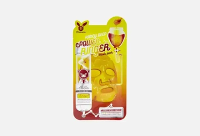 Elizavecca Тканевая маска для лица МЕД Honey Deep Power Ringer Mask Pack