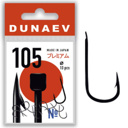Крючок Dunaev Premium 105 #16 (упак. 10 шт)