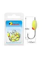 Мормышка фосфорная №06, крючок №12 (2 упакпо 10 шт) 0,08g