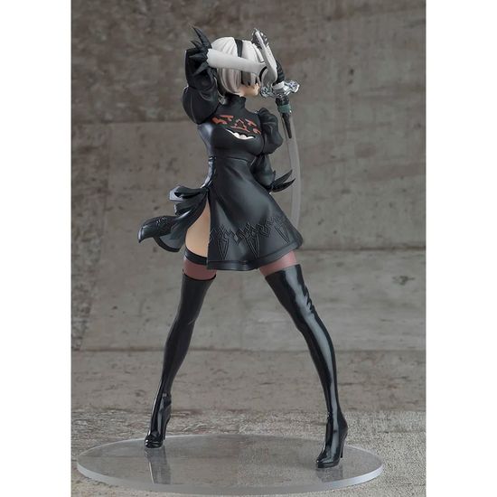 Фигурка Аниме POP UP PARADE NieR:Automata Ver1.1a 2B (YoRHa No.2 Type B) 17см 4580590196056 / Фигурка по мотивам компьютерной игры "NieR:Automata", 2B