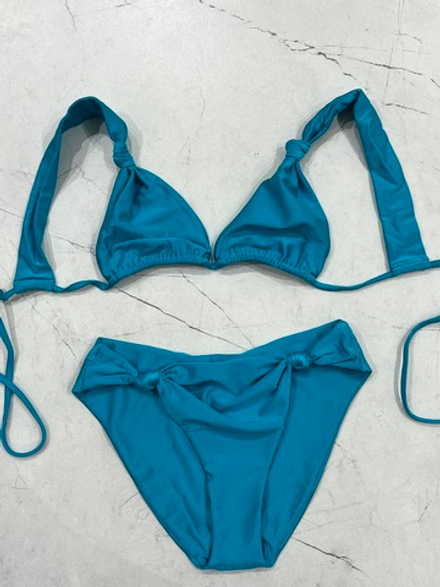 Купальник КНОТ АМАЗОНКА ВИ лазурный пошив