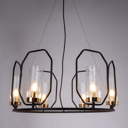 Подвесная люстра Arte Lamp A7004SP-6BK