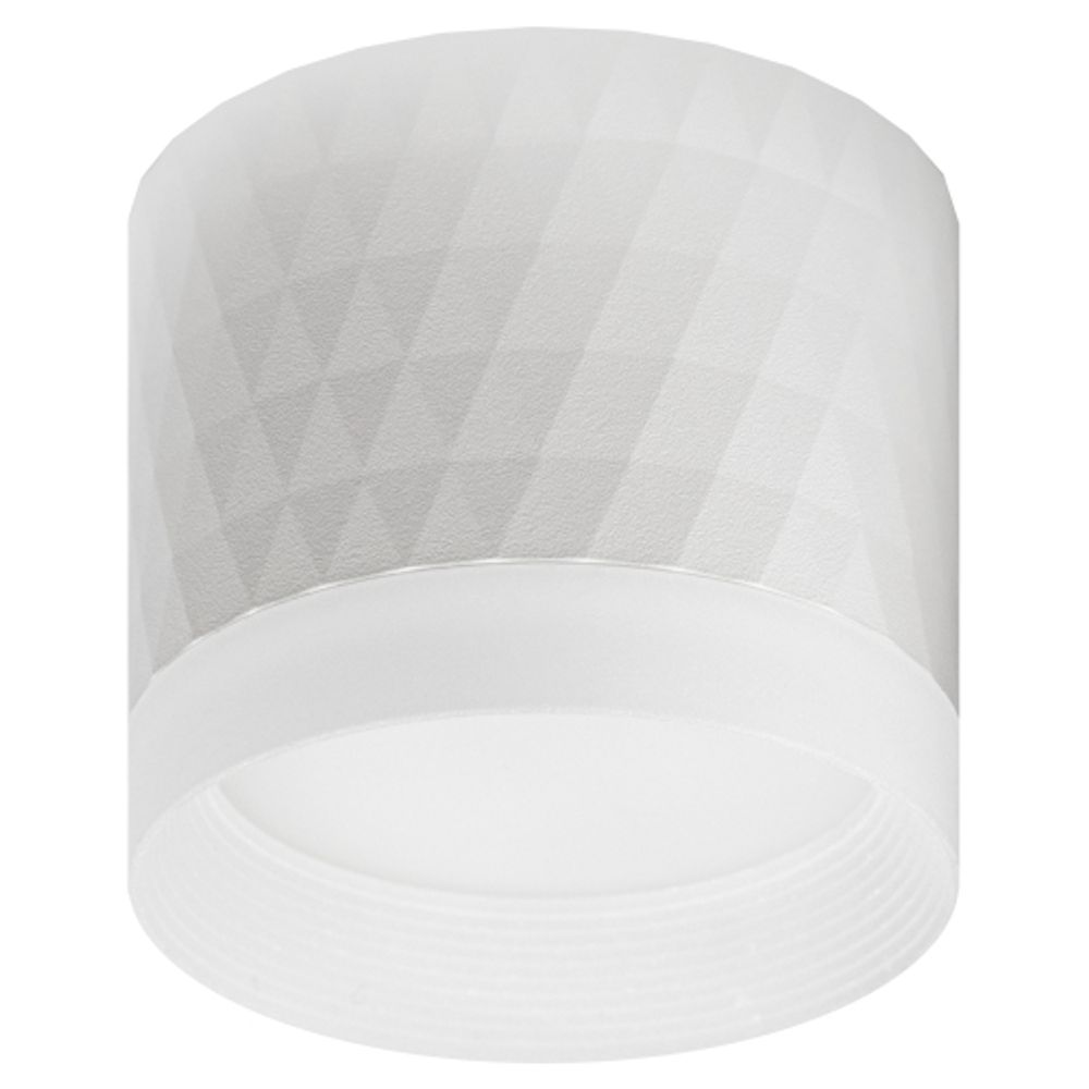 Светильник настенно-потолочный спот ЭРА OL37 WH под GX53 IP20 белый | Накладные светильники