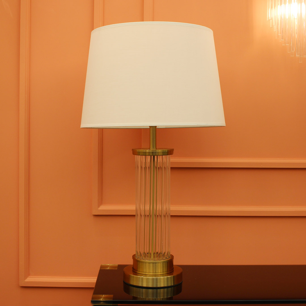 Настольная лампа Cloyd MARCELL T1 / выс. 66 см - латунь (арт.30076)