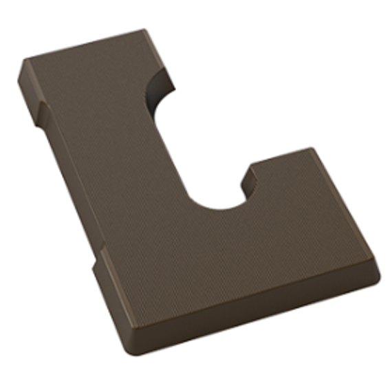 Форма для шоколадных фигур &quot;Буквы&quot; - L (275*135мм)