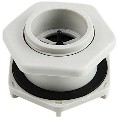 Клапан сливной для лодки ПВХ SVAT в сборе Серый 36мм 68*68*53