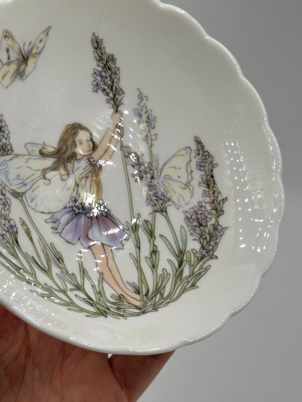 Тарелочка Border Fine, The Lavender Fairy