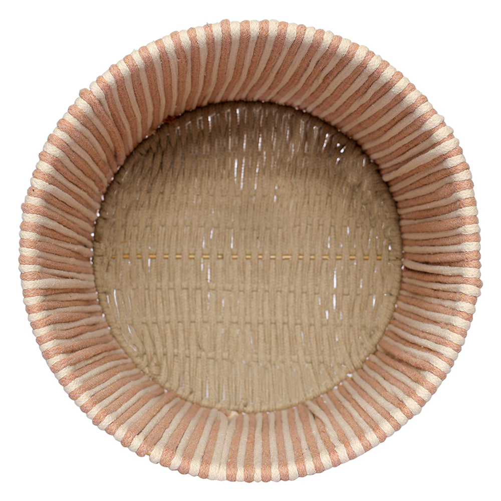 Корзина плетеная dholak beige из коллекции ethnic, размер m