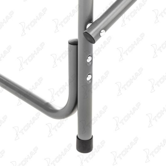 Кресло директорское, 200 кг, поворотная спинка, серый/красный/черный (T-N-DC-07-PS-GRD) NISUS