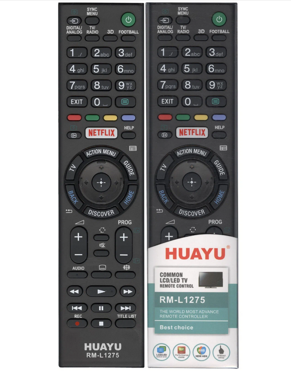 Пульт для Sony универсальный RM-L1275 Huayu