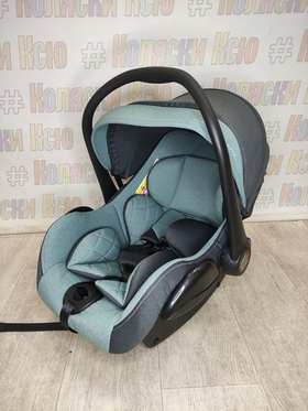 Автолюлька Indigo Bonny группа 0+ (0-13кг) зеленый-серый